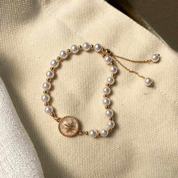 Wholesale pearl alloy bracelet JDC-BT-GSYYB003 Bracelet JoyasDeChina Wholesale Jewelry JoyasDeChina Joyas De China