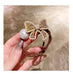 Wholesale Pearl Alloy Rhinestone Bow Hair Scrunchies JDC-HS-GSMC011 Hair Scrunchies 曌彩 white Wholesale Jewelry JoyasDeChina Joyas De China