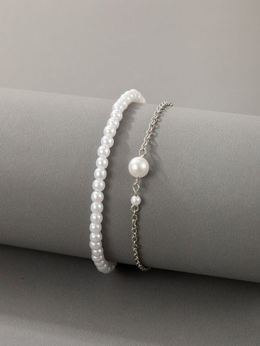 Wholesale pearl beaded bracelet JDC-BT-C136 Bracelet 咏歌 Wholesale Jewelry JoyasDeChina Joyas De China