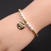 Wholesale pearl beaded devil's eye copper bracelet JDC-BT-ML053 Bracelet JoyasDeChina Wholesale Jewelry JoyasDeChina Joyas De China