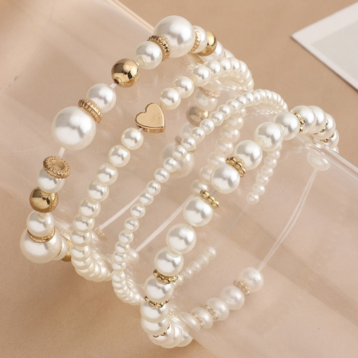 Wholesale pearl beaded resin bracelet JDC-BT-GSE151 Bracelet JoyasDeChina Wholesale Jewelry JoyasDeChina Joyas De China