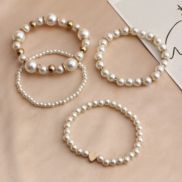 Wholesale pearl beaded resin bracelet JDC-BT-GSE151 Bracelet JoyasDeChina Wholesale Jewelry JoyasDeChina Joyas De China