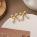 Wholesale pearl bow earrings JDC-ES-W325 Earrings JoyasDeChina Wholesale Jewelry JoyasDeChina Joyas De China