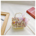 Wholesale pearl bow shoulder bag JDC-SD-KR038 Shoulder Bags 坤然 bow yellow Wholesale Jewelry JoyasDeChina Joyas De China