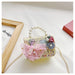 Wholesale pearl bow shoulder bag JDC-SD-KR038 Shoulder Bags 坤然 princess yellow Wholesale Jewelry JoyasDeChina Joyas De China