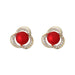 Wholesale Pearl chain earrings JDC-ES-BaoS007 Earrings 宝莎莉娜 golder Wholesale Jewelry JoyasDeChina Joyas De China
