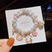 Bulk Jewelry Wholesale pearl children pearl cartoon bracelet JDC-JP-I153 Wholesale factory from China YIWU China