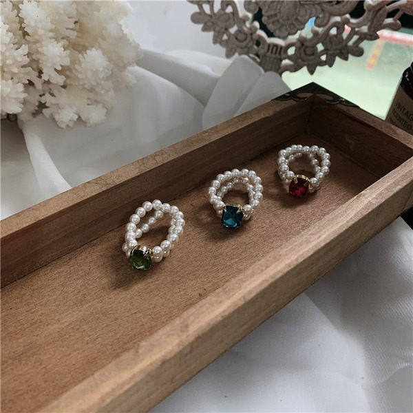 Wholesale pearl color diamond rings JDC-RS-YQ001 Rings JoyasDeChina Wholesale Jewelry JoyasDeChina Joyas De China