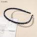 Wholesale pearl diamond Bridal Hair Band JDC-HD-XinX002 Headband 心喜 Wholesale Jewelry JoyasDeChina Joyas De China