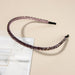 Wholesale pearl diamond Bridal Hair Band JDC-HD-XinX002 Headband 心喜 Wholesale Jewelry JoyasDeChina Joyas De China