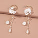 Wholesale pearl earrings JDC-ES-NM011 Earrings 诺铭 Wholesale Jewelry JoyasDeChina Joyas De China