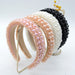 Wholesale pearl flannel headband JDC-HD-Yul060 Headband 雨灵 Wholesale Jewelry JoyasDeChina Joyas De China
