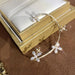 Wholesale pearl flower diamond-encrusted alloy ear clips JDC-ES-ChiH009 Earrings 池豪 Flower left ear Wholesale Jewelry JoyasDeChina Joyas De China
