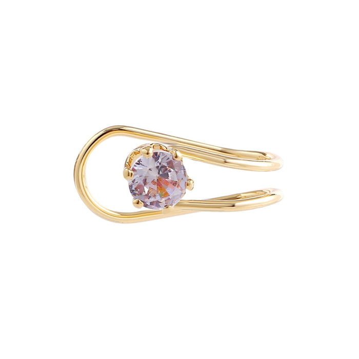 Wholesale pearl geometric alloy earring clip JDC-ES-ManY015 Earrings 满溢 10 Wholesale Jewelry JoyasDeChina Joyas De China