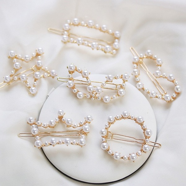 Bulk Jewelry Wholesale pearl hair clips JDC-HC-K037 Wholesale factory from China YIWU China