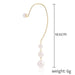 Wholesale pearl love star diamond fringe alloy earhook JDC-ES-ManY008 Earrings 满溢 1 Wholesale Jewelry JoyasDeChina Joyas De China