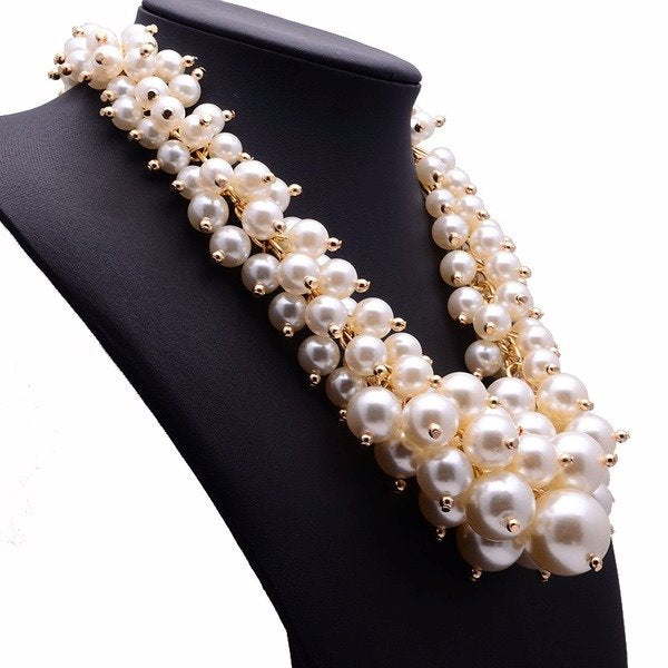Wholesale pearl necklace JDC-NE-JQ139 NECKLACE 佳琪 Wholesale Jewelry JoyasDeChina Joyas De China