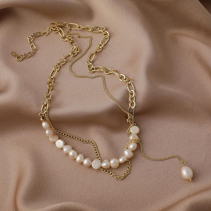 Wholesale pearl necklace JDC-NE-W201 necklace JoyasDeChina 12#16270A Wholesale Jewelry JoyasDeChina Joyas De China