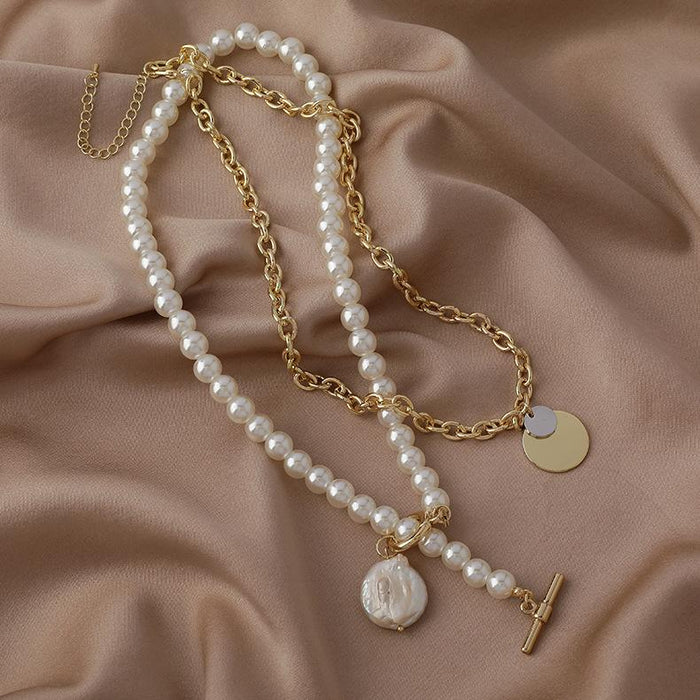 Wholesale pearl necklace JDC-NE-W201 necklace JoyasDeChina 17#16088 Wholesale Jewelry JoyasDeChina Joyas De China