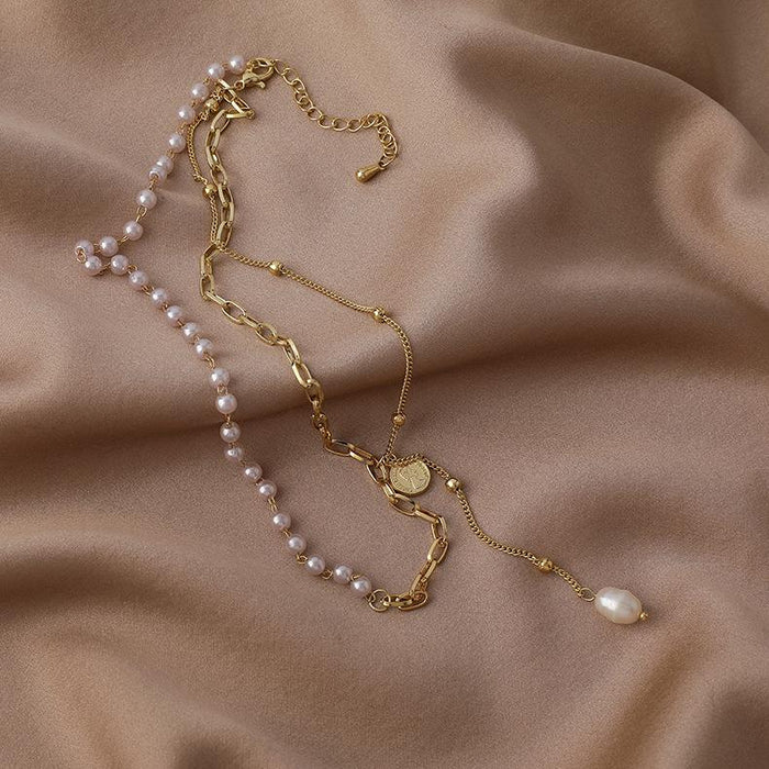 Wholesale pearl necklace JDC-NE-W201 necklace JoyasDeChina 19#16520 Wholesale Jewelry JoyasDeChina Joyas De China