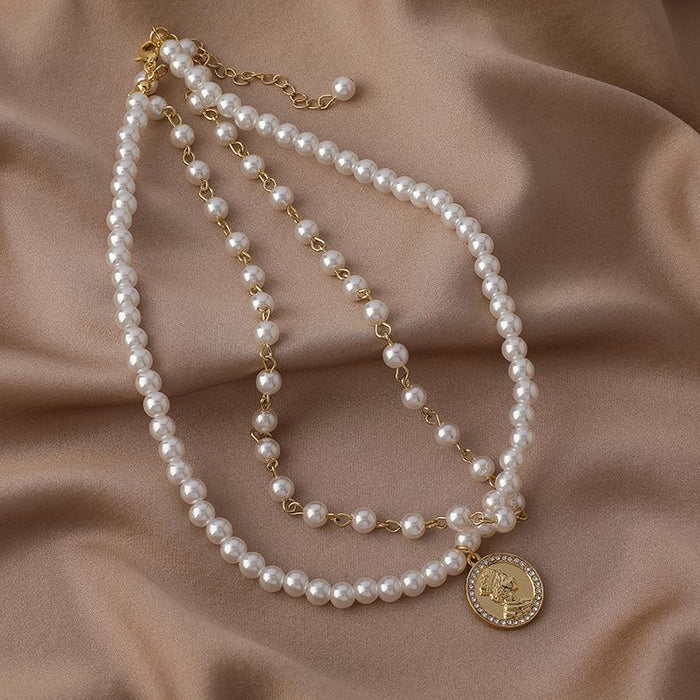 Wholesale pearl necklace JDC-NE-W201 necklace JoyasDeChina 21#16698 Wholesale Jewelry JoyasDeChina Joyas De China