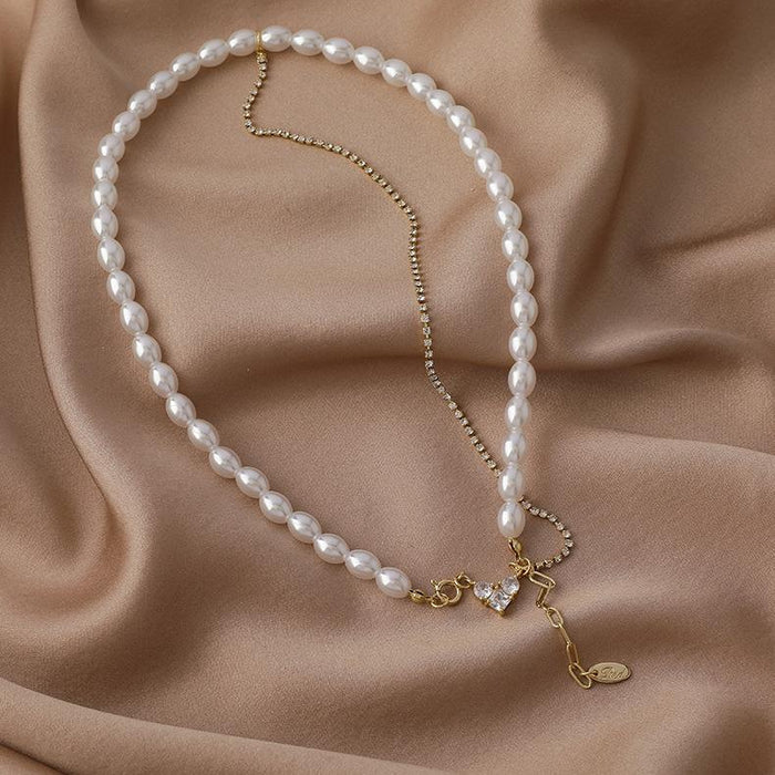 Wholesale pearl necklace JDC-NE-W201 necklace JoyasDeChina 5#15952 Wholesale Jewelry JoyasDeChina Joyas De China