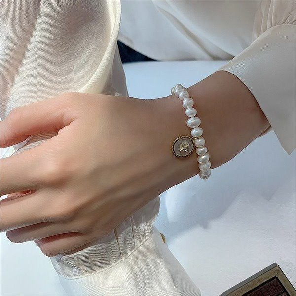 Wholesale pearl Oval Bracelet JDC-BT-YWJQ012 Bracelet 义乌精巧 Wholesale Jewelry JoyasDeChina Joyas De China