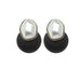 Wholesale Pearl PU Leather Earrings JDC-ES-NZ060 Earrings 奈珠 Wholesale Jewelry JoyasDeChina Joyas De China