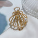 Wholesale pearl shell side clip hairpin JDC-HC-JE002 Hair Clips 璟恩 Wholesale Jewelry JoyasDeChina Joyas De China