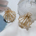 Wholesale pearl shell side clip hairpin JDC-HC-JE002 Hair Clips 璟恩 Wholesale Jewelry JoyasDeChina Joyas De China