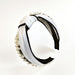 Wholesale pearl side fabric headband JDC-HD-O389 Headband 潮炫 2 Wholesale Jewelry JoyasDeChina Joyas De China