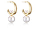 Wholesale Pearl Tassel Earrings JDC-ES-BaoS003 Earrings 宝莎莉娜 white Wholesale Jewelry JoyasDeChina Joyas De China