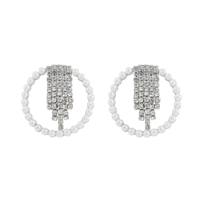 Wholesale pearl Tassel Earrings JDC-ES-V119 Earrings JoyasDeChina silver Wholesale Jewelry JoyasDeChina Joyas De China