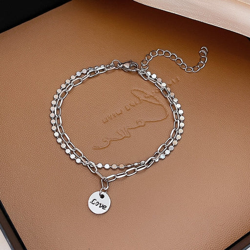 Wholesale Pearl Titanium Steel Bracelet JDC-BT-HanJ002 Bracelet 韩爵 Wholesale Jewelry JoyasDeChina Joyas De China