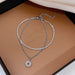 Wholesale Pearl Titanium Steel Bracelet JDC-BT-HanJ002 Bracelet 韩爵 S136 silver 1 Wholesale Jewelry JoyasDeChina Joyas De China