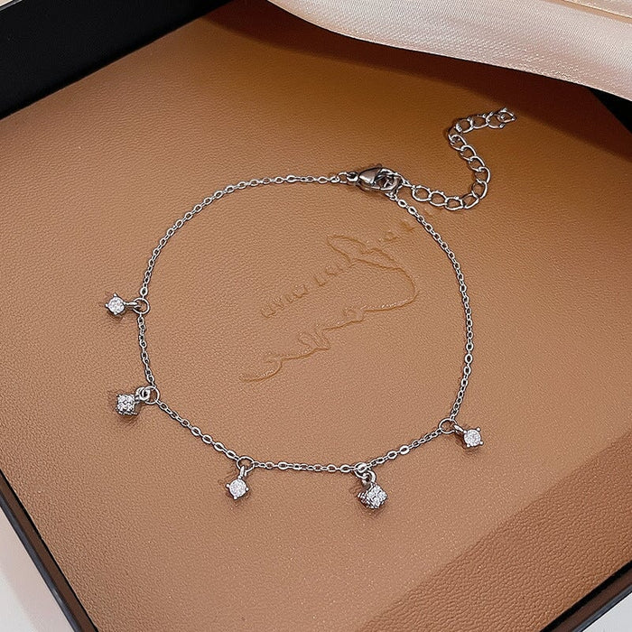 Wholesale Pearl Titanium Steel Bracelet JDC-BT-HanJ002 Bracelet 韩爵 S137 silver 1 Wholesale Jewelry JoyasDeChina Joyas De China