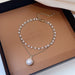 Wholesale Pearl Titanium Steel Bracelet JDC-BT-HanJ003 Bracelet 韩爵 Wholesale Jewelry JoyasDeChina Joyas De China