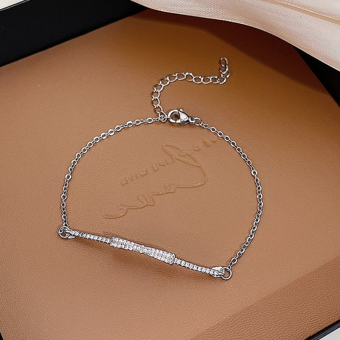 Wholesale Pearl Titanium Steel Bracelet JDC-BT-HanJ003 Bracelet 韩爵 S126 silver Wholesale Jewelry JoyasDeChina Joyas De China