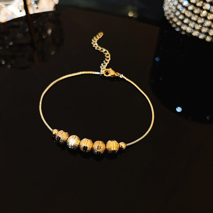 Wholesale Pearl Titanium Steel Bracelet JDC-BT-HanJ005 Bracelet 韩爵 Wholesale Jewelry JoyasDeChina Joyas De China