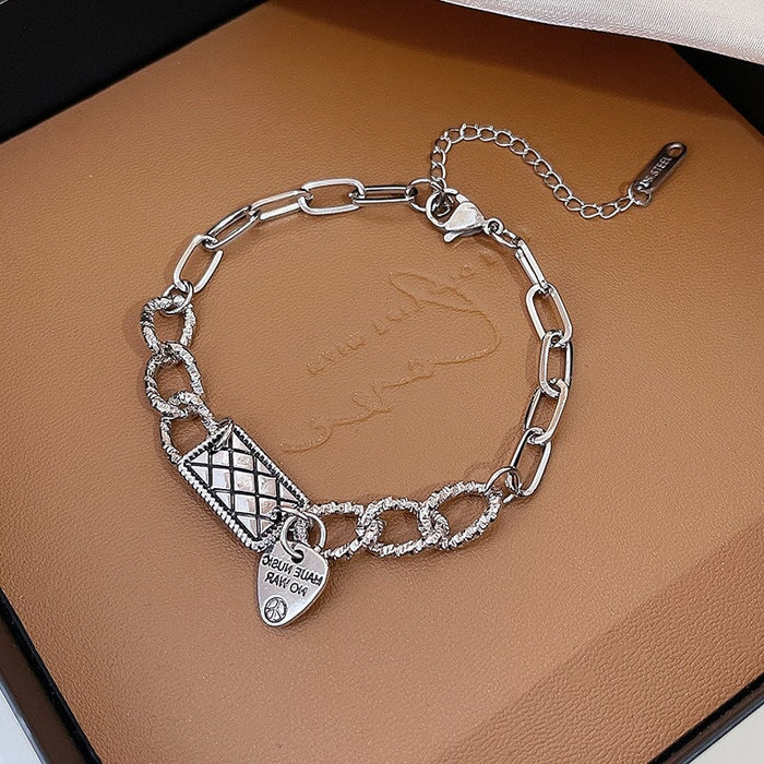 Wholesale Pearl Titanium Steel Bracelet JDC-BT-HanJ005 Bracelet 韩爵 Wholesale Jewelry JoyasDeChina Joyas De China
