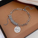 Wholesale Pearl Titanium Steel Bracelet JDC-BT-HanJ005 Bracelet 韩爵 S061 silver Wholesale Jewelry JoyasDeChina Joyas De China