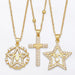 Wholesale pentagram Mother's Day Necklace JDC-NE-AOS001 Necklaces 翱昇 Wholesale Jewelry JoyasDeChina Joyas De China