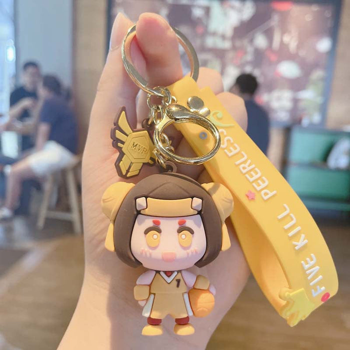 Wholesale personalized car key chain ring JDC-KC-JG021 Keychains JoyasDeChina The glory of the king-Huangluban No.7 Independent OPP bag packaging Wholesale Jewelry JoyasDeChina Joyas De China