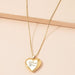 Bulk Jewelry Wholesale personalized design can open love necklace JDC-NE-AYN027 Wholesale factory from China YIWU China