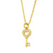 Wholesale personalized flower 18K Gold Necklace JDC-NE-AS569 Necklaces 翱昇 key Wholesale Jewelry JoyasDeChina Joyas De China