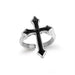 Wholesale personalized hip hop Cross Ring JDC-RS-NS010 Rings 尼森 A* Wholesale Jewelry JoyasDeChina Joyas De China