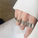 Wholesale personalized jundi chain combination metal Rings MOQ≥2 JDC-RS-SF012 Rings 少峰 Wholesale Jewelry JoyasDeChina Joyas De China