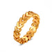 Wholesale personalized metal leaf ring JDC-RS-A417 Rings JoyasDeChina 01kc gold Wholesale Jewelry JoyasDeChina Joyas De China