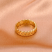 Wholesale personalized metal leaf ring JDC-RS-A417 Rings JoyasDeChina Wholesale Jewelry JoyasDeChina Joyas De China