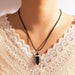 Wholesale personalized Necklace clavicle chain JDC-NE-C161 NECKLACE JoyasDeChina 2526 black Wholesale Jewelry JoyasDeChina Joyas De China